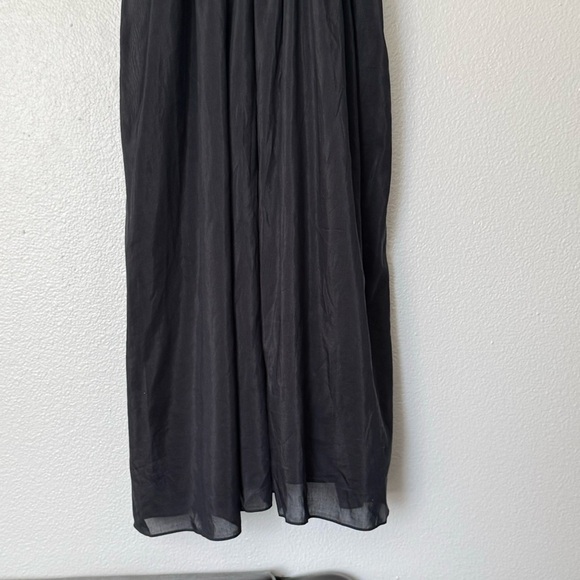 Banana Republic Eliana Cotton Silk Black Full Sleeve Dress Size Small - Picture 11 of 14